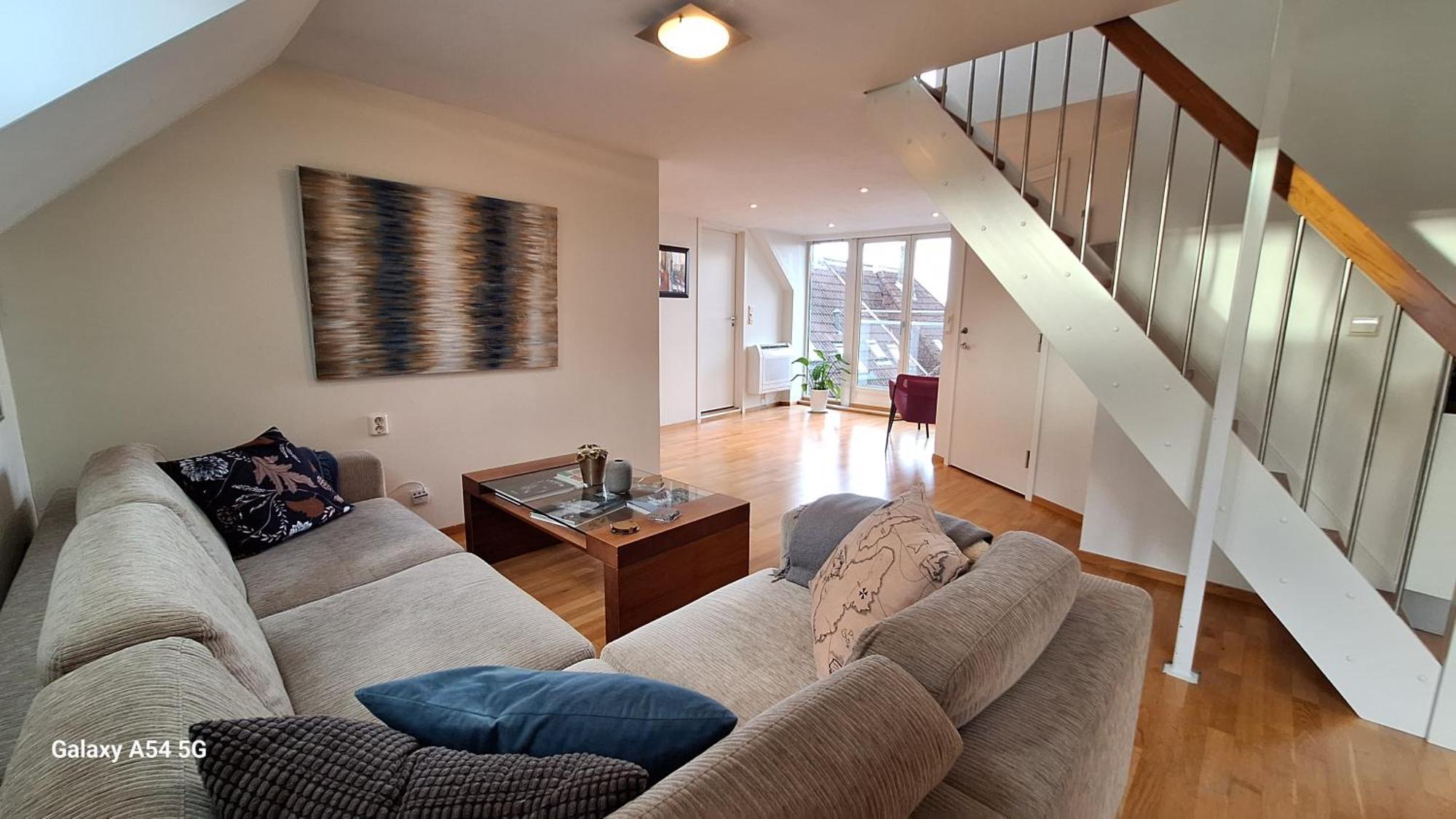 Ferienwohnung Penthouse With Perfect Location And Spectacular View Bergen Exterior foto