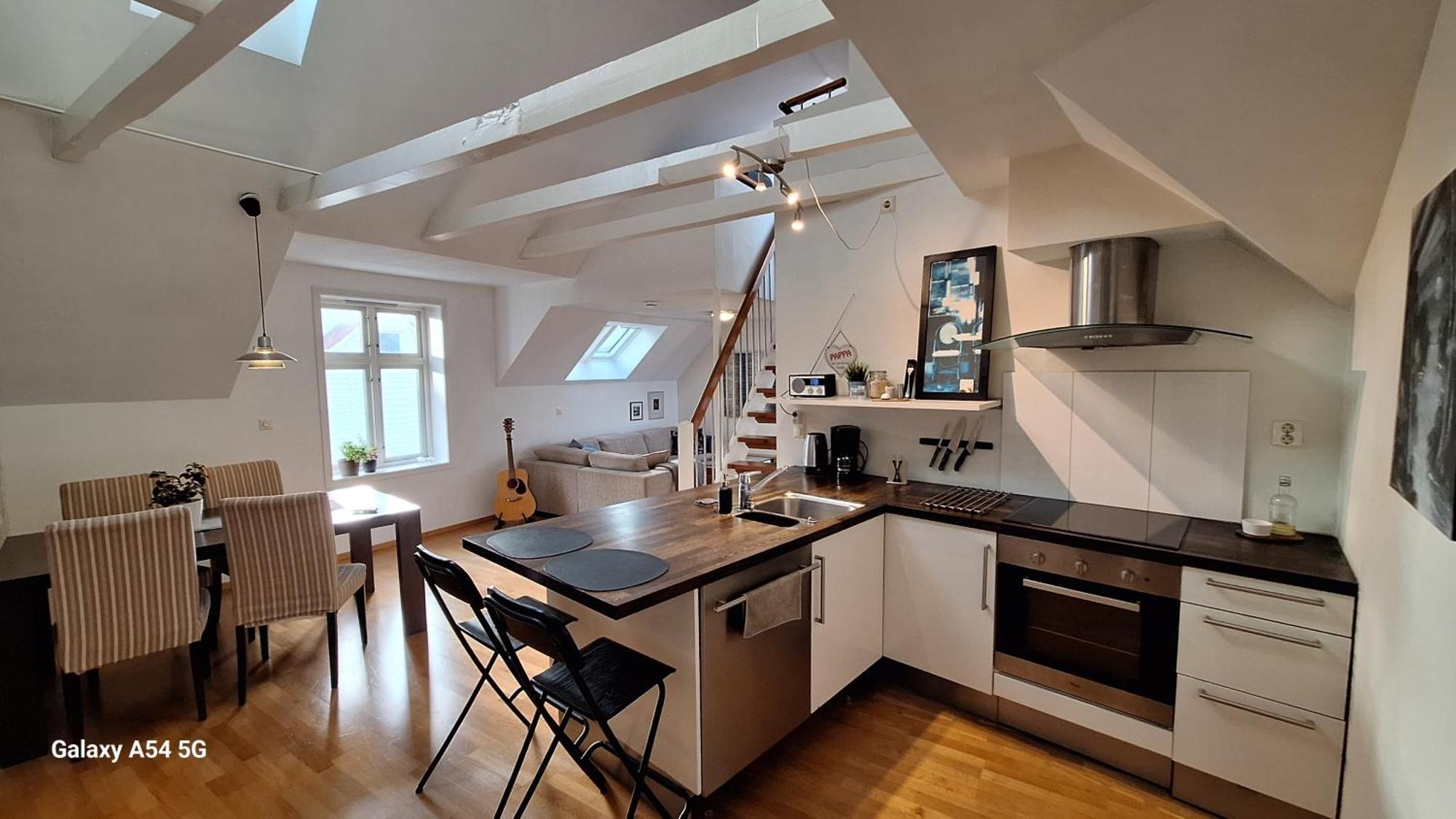 Ferienwohnung Penthouse With Perfect Location And Spectacular View Bergen Exterior foto