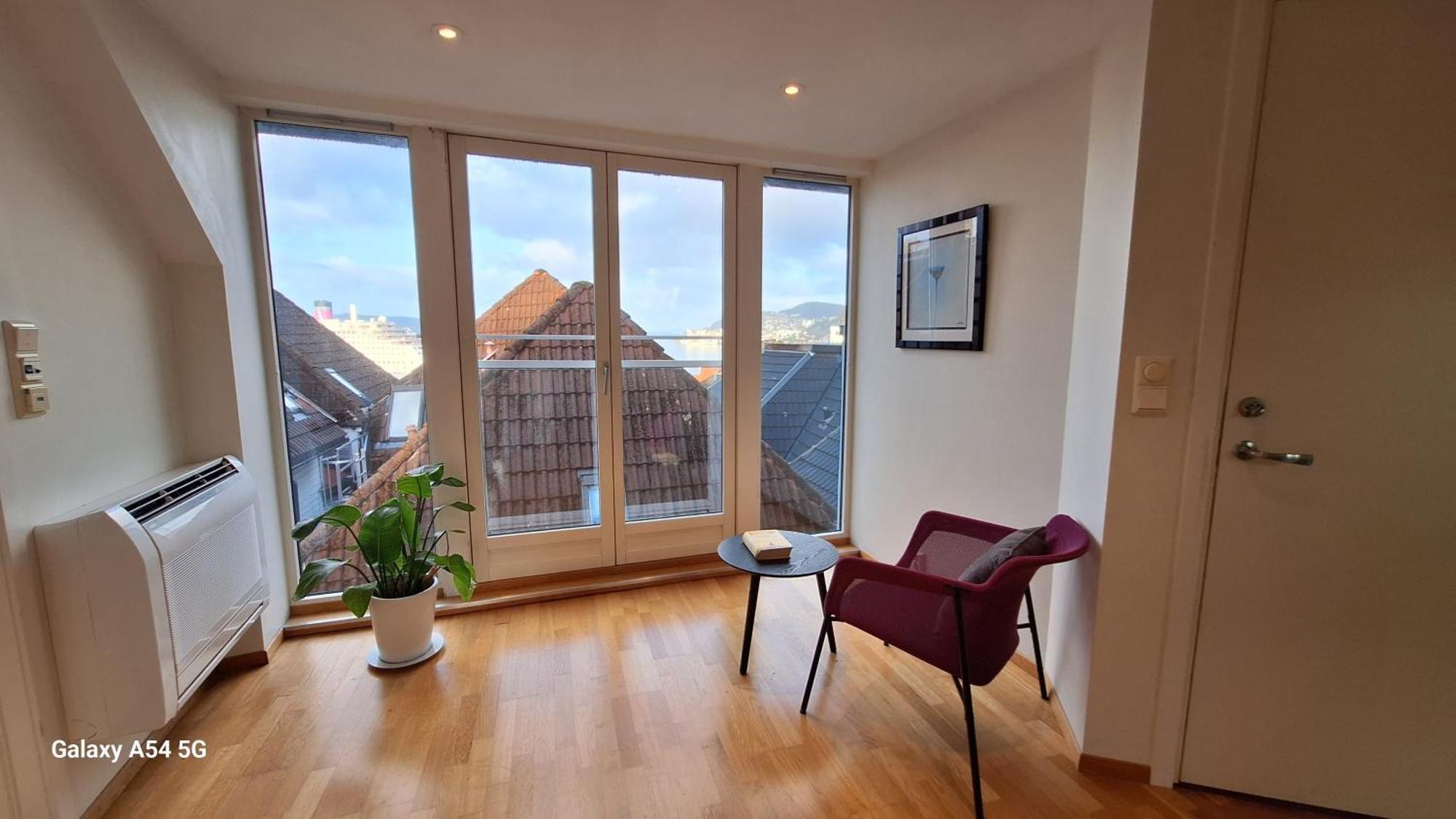 Ferienwohnung Penthouse With Perfect Location And Spectacular View Bergen Exterior foto
